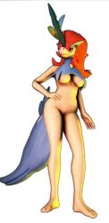 3d 3d_(artwork) 3d_render anthro anthropomorphic breasts commodor-richter female hand_on_hip horn keldeo keldeo_(resolute_form) legendary_pokemon mythical_pokemon naked naked_female nsfw nude nude_female pokemon pokemon_(species) pokemorph render sexy sfm source_filmmaker source_filmmaker_(artwork) stupid
