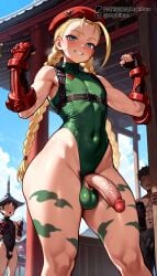 2boys 3boys abs ahoge ai_generated antenna_hair balls beret blonde_hair blue_eyes blush bodypaint bracer braid bulge cammy_white camouflage capcom covered_balls covered_navel east_asian_architecture epic_games erection faceless faceless_male fingerless_gloves flaccid foreskin fortnite fortnite:_battle_royale gauntlets genderswap_(ftm) gloves green_leotard grin hat highleg highleg_leotard large_penis large_testicles leotard long_hair looking_at_viewer male male_focus male_pubic_hair multiple_boys mykibuu otoko_no_ko outdoors penis pubic_hair public_indecency red_gloves red_headwear scar scar_on_cheek scar_on_face sky small_penis smile solo_focus standing street_fighter street_fighter_6 street_fighter_v sweat testicles thick_thighs thighs thong_leotard tight_foreskin twin_braids uncensored uncircumcised veins veiny_penis yaoi