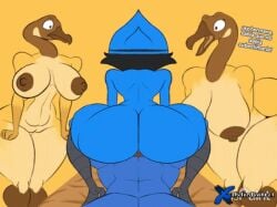 2d_animation alice_(rio) anatid animated anseriform anserinae anthro anus ass avian background_simple balls beak big_balls big_breasts big_butt big_penis bird blu_(rio) blue_body blue_jay blue_sky_studios breasts canada_goose chloe_(rio) corvid cowgirl_position dialogue duo embarrassed female female_on_top first_person_view from_front_position genitals goose group huge_breasts jay_(bird) larger_male looking_at_another macaw male male/female neotropical_parrot new_world_jay nipples on_bottom on_top oscine parrot passerine pecs penetration penis pussy rear_view reverse_cowgirl_position rio_(series) sex short_stack size_difference smaller_female spanish_text spix's_macaw text thelordjoshua1 tongue true_parrot vaginal_penetration waiting_for_turn zafiro_the_blue_jay