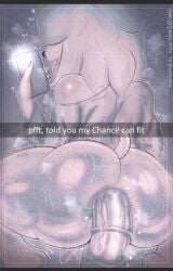 absurd_res anal anal_sex animal_genitalia animal_penis anthro ass balls big_butt biped blush bodily_fluids bottomless canid canine canis cellphone clothed clothing crouching domestic_dog electronics equine_genitalia equine_penis ext genitals hair hair_over_eyes hi_res holding_cellphone holding_object holding_phone looking_pleasured male male/male male_penetrated male_penetrating male_penetrating_male mammal monochrome penetration penile penile_penetration penis penis_in_ass phone rear_view selfie sex shirt smagloosh sweat sweaty_butt text thick_thighs tongue tongue_out topwear