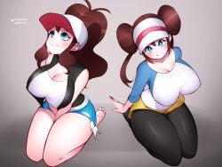 hilda (pokemon) from nintendo by jaxdrawz