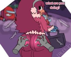amo among_us ass ass_focus ass_grab big_ass calesito clothed female fnf fnf_girlfriend fnf_impostor fnf_mods friday_night_funkin updog_girlfriend vs_impostor