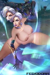 3d big_ass big_breasts camille_ferros league_of_legends nude winterblessed_camille_prestige