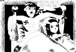 1boy 1boy1girl 1girls adolf_hitler after_rape after_sex aged_up anne_frank big_breasts big_breasts bigger_dom_smaller_sub bigger_male black_eyes black_hair breasts breasts breasts cigar crack_pairing crack_ship depressed dominant dominant_male domination enemies enemies_having_sex enemies_to_lovers enemy female female femsub german grin grinning grinning_at_partner hairy_arms hairy_chest hairy_male history jew jewish jewish_female male male/female maledom maledom/femsub moustache nazi nazi_germany not_canon older_dom_younger_sub older_male older_male_and_younger_female rape raped raped_by_enemy raped_female raped_girl rapetard real_person s0d0my_s1n short_hair smaller_female smoke smoking smoking_cigar straight straight_hair submissive submissive_female swastika swastika_tattoo world_war_2 ww2 younger_female