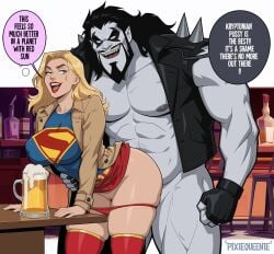 1boy 1boy1girl 1girls alien alien_boy alien_girl alien_humanoid big_ass big_breasts breasts curvaceous curvy curvy_figure czarnian dc dc_comics digital_media_(artwork) female hips hourglass_figure huge_ass huge_breasts humanoid justice_league kara_danvers kara_zor-el kryptonian large_ass large_breasts legs light-skinned_female light_skin lobo_(dc) male male/female mature mature_female pale-skinned_male pale_skin pixiqueenie slim_waist straight supergirl supergirl_(series) superman_(series) thick thick_hips thick_legs thick_thighs thighs voluptuous waist wide_hips