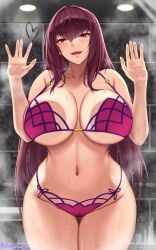 scathach (fate) from fate (series) by akitsuki karasu