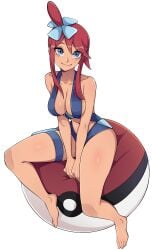 skyla (pokemon) from game freak by oninuer