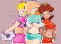 princess daisy from mario (series) by hoodoo