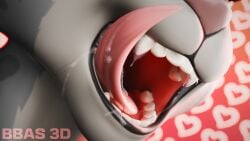 1girls anthro bbas_3d close-up drool drool_string drooling fangs female furry furry_female furry_only heart heart_symbol kitty_kat_(the_bad_guys) mouth_shot open_mouth sexy smile tagme teeth uhd valorlynz_(modeler)