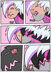 comic comic_page dialogue dinosaur gay gay_male homosexual homosexual_male male/male male_only male_penetrating rex_equinox transformation