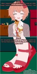 sayori (doki doki literature club) from ddlc