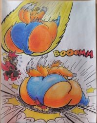 fiona fox from sega by paperleo
