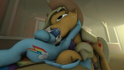 69_position applejack_(mlp) balls cum cutie_mark earth_pony equine freckles friendship_is_magic futanari horse intersex intersex/intersex mammal mr.tektite my_little_pony oral pegasus penis pony rainbow_dash_(mlp) sex smooth_skin wings