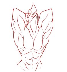 sigrik_(gooseworx) flexing gooseworx male tagme