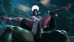 2026 3d cheating elf elf_ears female glowing_eyes green_hair huge_cock large_ass large_breasts leeterr male night_elf orc orc_male orced pointed_ears thick_thighs tyrande_whisperwind vaginal_penetration world_of_warcraft