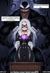1boy adrenaline_rush ai_generated aroused_expression ass_focus ass_shot back_view big_ass big_breasts black_bodysuit black_cat_(insomniac) black_cat_(marvel) black_choker black_gloves black_mask black_tongue blue_eyes bodysuit breast_focus choker cleavage cock_throbbing comic comic_strip comics curvy dark_room dirty_talk domino_mask dripping dripping_lust drooling felicia_hardy female female_focus from_behind fur_collar fur_trim gloves glowing_eyes glowing_object holding_object huge_ass huge_breasts huge_monster implied_arousal implied_erection implied_possession implied_sexual_harassment implied_smell implied_sweat indoors insomniac_games large_tentacles latex latex_bodysuit long_gloves long_hair long_tongue looking_back marvel marvel_comics marvel_rivals marvel_rivals_style mask monster montana812 moonlight multiple_eyes multiple_speech_bubbles muscular_monster night nsfw plump purple_crystal purple_glow saliva scent_fetish seductive_smile shadows sharp_teeth shiny_latex skin_tight smile smirk solo_focus speech_bubble spider_man_(series) straight supervillain symbiote symbiote_possession symbiote_tendrils tentacle text thick_thighs tongue venom_(marvel) venom_symbiote very_long_hair villainess voluptuous white_fur_trim white_hair wide_hips wooden_table
