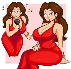 pauline from mario (series) by sketchfins