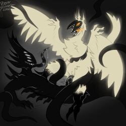 radiance (hollow knight) from hollow knight by doomspooder