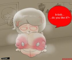 artist_upload belly big_ass big_belly big_breasts big_nipples female ghost ghost_girl gray_hair huge_ass huge_breasts huge_nipples hyper_breasts inverted_nipples looking_away musk musk_clouds my_ghost_friend naked naked_female nipple_piercing nipples pale-skinned_female pale_skin picture_frame picture_on_wall red_eyes shortstack simple_background simple_shading solo susie_(dsand) sweat sweating sweaty_body sweaty_breasts talking_to_viewer thick_thighs uploaded_by_artist wide_hips wide_thighs window zona01