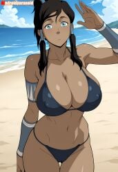 1girls ai_generated aindroidparanoid ass avatar_legends avatar_the_last_airbender big_ass big_breasts big_butt bikini breasts busty curvy cute dark_skin fat_ass female female_only hair hi_res hips huge_ass huge_breasts human korra large_ass large_breasts legs narrow_waist slim_waist tagme the_legend_of_korra thick_ass thick_thighs voluptuous waist wide_hips