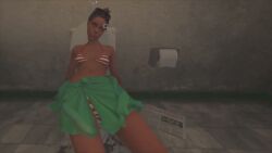 3d 3d_(artwork) age_difference agent_47 artist_request ass ass_grab ass_rub bathroom bikini chiara_balbo choking dart_gun drugged drugged_female fondling_ass gagging green_skirt gun hitman hitman_(2016) large_breasts large_tits long_skirt male_pov moaning_in_pain molestation molesting pool-skirt rubbing_ass ryona sound striped_bikini summer sunglasses swim_skirt syringe_in_ass tagme tattoos upskirt video virtual_reality vomit vomiting