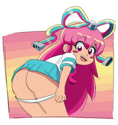 ass disney disney_channel female giffany gravity_falls gtapia looking_at_viewer ninoeros panties panties_pulled_down panty_pull presenting school_uniform solo straight_hair underwear undressing upskirt white_panties