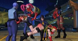 3d cammy_white red_ass rose-byanyother-name spanking street_fighter the_dolls