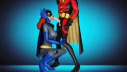 3d age_difference animated barbara_gordon batgirl batman:_the_animated_series batman_(series) costume dc dc_comics dcau deepthroat faceless_male fellatio female male older_female oral red_hair robin_(dc) robin_(tim_drake) robin_(young_justice) source_filmmaker straight tim_drake trajan young_justice