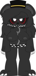 animatronic anthro bear breasts five_nights_at_freddy's five_nights_at_freddy's_4 looking_at_viewer machine mammal nightmare_(fnaf) pussy robot rule_63 scrubsandwich standing video_games