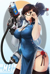 mei (overwatch) from overwatch by goomrrat