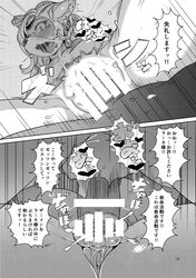 anthro big_breasts blush breasts canine censored comic female japanese_text male mammal nude page_15 penetration penis pussy_juice right_to_left sex sindoll sweat text translation_request vaginal_penetration