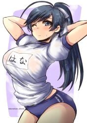isuzu hana from girls und panzer by shinshin