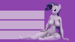 3d 3d_(artwork) blender cosmicsader equine friendship_is_magic furry futa_only futanari intersex mammal my_little_pony pinup pose rarity_(mlp) straight_hair