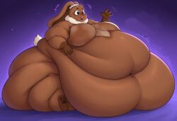 1girls ai ai_assisted ai_generated anthro blob bunny bunny_ears civitai cocoa_(dandy's_world) dandy's_world dandys_world deep_navel fat fat_ass fat_female fat_fetish female female_only furry huge_belly immobile lagomorph morbidly_obese morbidly_obese_anthro morbidly_obese_female neck_fur obese obese_anthro obese_female rabbit rabbit_ears roblox roblox_game soft_belly solo solo_female