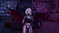 3d areolae armpits ass astellar_diabellstar_(sinful_spoils) black_nails blush boots bouncing_breasts cleavage curvy dagger dancer dancing diabellstar_the_black_witch duel_monster earrings female female_only fringe gothic green_hair grey_eyes heterochromia hi_res high-angle_view hips hoodie huge_ass huge_breasts hunter huntress indoors konami large_breasts light-skinned_female light_skin lingerie long_video low-angle_view magic magical_girl mask milf model mommy multicolored_hair muscular muscular_female music necklace night nipples nude painted_nails pale_skin pale_skinned_female pussy rear_view red_hair seductive_smile shiny_skin short_hair side_view silver_hair sinful_spoils_(yu-gi-oh!) sound sound_effects sword tagme thick_legs thick_thighs thighs todiso torn_clothes unity veil video voice voice_acted voluptuous wide_hips wings witch younger_female yu-gi-oh! yu-gi-oh!_master_duel