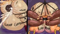 bondage branded breasts cum cum_inside cumflated_belly cumflation egg egg_laying female glasses huge_ass huge_breasts huge_butt huge_cock huge_nipples huge_thighs hyper_ass hyper_breasts khadhunter7 kindergarten_(game) kindergarten_3 long_tongue lurker_(species) lurkered male massive_ass massive_breasts massive_butt massive_thighs massive_tits ms._lovelett penis property raceplay restrained ring_piercing tape tape_blindfold tattoo thick_ass thick_hips thick_thighs tongue tongue_out multiple_penises multiple_females