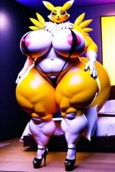 3d ai_generated ass bed big_ass big_breasts breasts digimon_(species) digimon_tamers fat_ass fat_breasts fox gigantic_ass gigantic_breasts hotel hotel_room huge_ass huge_breasts hunkbsaa massive_ass massive_breasts nipples pink_nipples prostitute prostitution renamon