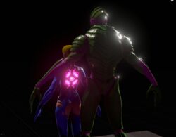 samus aran from metroid by polybits