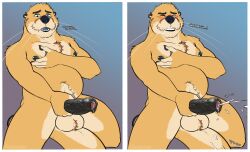2025 announcing_orgasm anthro areola balls belly black_penis blush bodily_fluids body_hair chest_tuft clenched_teeth countershade_fur countershading cum cumshot dialogue digital_media_(artwork) ejaculation english_text erection eyebrows foreskin fur genital_fluids genitals glans happy_trail hi_res humanoid_genitalia humanoid_penis kaz_(werewhisky) kneeling male mammal masturbation membrane_(anatomy) moan moobs mustelid navel nipple_fetish nipple_piercing nipple_play nipples nude onomatopoeia open_mouth orgasm orgasm_face otter partially_retracted_foreskin penile penile_masturbation penis piercing precum profanity sequence slightly_chubby slightly_chubby_anthro slightly_chubby_male solo sound_effects tail talking_to_self tan_body tan_fur teeth text tongue tuft vein veiny_penis webbed_hands werewhisky whiskers