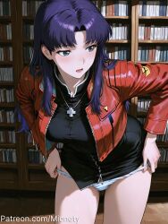 katsuragi misato from neon genesis evangelion by mionety