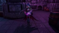 3d areolae armpits ass astellar_diabellstar_(sinful_spoils) black_nails blush boots bouncing_breasts cleavage curvy dagger dancer dancing diabellstar_the_black_witch duel_monster earrings female female_only fringe gothic green_hair grey_eyes heterochromia hi_res high-angle_view hips hoodie huge_ass huge_breasts hunter huntress indoors konami large_breasts light-skinned_female light_skin lingerie long_video low-angle_view magic magical_girl mask milf model mommy multicolored_hair muscular muscular_female music necklace night nipples nude painted_nails pale_skin pale_skinned_female pussy rear_view red_hair seductive_smile shiny_skin short_hair side_view silver_hair sinful_spoils_(yu-gi-oh!) sound sound_effects sword tagme thick_legs thick_thighs thighs todiso torn_clothes unity veil video voice voice_acted voluptuous wide_hips wings witch younger_female yu-gi-oh! yu-gi-oh!_master_duel