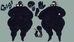 chain chomp from mario bros by thecoatl034
