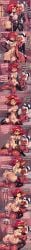 1boy 1girls abs ai_generated balls bare_arms bare_breasts bare_legs bare_shoulders bare_thighs big_balls big_breasts big_penis blush cocky69 color comic_strip cum cum_in_pussy cum_inside cumming cumming_while_penetrating english_text female hazbin_hotel helluva_boss hi_res huge_cock large_breasts looking_at_another male male/female massive_penis moxxie_(helluva_boss) muscles muscular muscular_male niffty nipples nude nude_female nude_male pussy smug smug_face text thick_thighs
