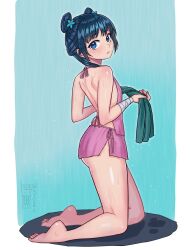 1girls 2d 2d_(artwork) 2d_artwork anime anime_character ankles ass back background bare_arms bare_back bare_calves bare_hands bare_knees bare_legs bare_shoulders bare_skin bare_soles bare_thighs bare_toes barefoot black-haired_female black_hair blank_expression blank_eyes blank_stare blue-eyed_female blue_background blue_eyes breasts calves collarbone dark_hair digital digital_art digital_drawing digital_drawing_(artwork) digital_media digital_media_(artwork) drawing dripping_wet elbows emotionless exposed exposed_arms exposed_back exposed_legs exposed_shoulders exposed_skin exposed_thighs exposed_toes eyebrows_visible_through_hair fanart feet female female_focus female_only fingernails fingers flat_breasts flat_chest flat_chested full_body glistening_hair glistening_legs glistening_shoulders glistening_skin glistening_thighs glossy_hair groin half_naked half_nude head_tilt hourglass_figure kneeling kneeling_female kneeling_on_floor kneeling_on_ground kneepits knees kusuriya_no_hitorigoto lean_figure legs long_hair looking_at_viewer maomao_(kusuriya_no_hitorigoto) median_furrow monotone_background naked naked_female naked_woman narrow_waist neutral_expression no_shoes nude nude_female nudity one_color_background partially_undressed petite petite_body petite_breasts petite_female petite_girl petite_tits plain_background portrait semi_nude shiny_hair shiny_legs shiny_shoulders shiny_skin shiny_thighs shoulder_blades shoulders sidelocks slender_body slender_waist slim_female slim_waist small_boobs small_breasts small_tits smooth_chest soaked soles solo the_apothecary_diaries thighs tilted_head tiny_breasts tiny_tits toes watcher_hollow wet wet_arms wet_ass wet_body wet_butt wet_face wet_feet wet_female wet_hair wet_head wet_legs wet_skin wet_thighs wide_hips