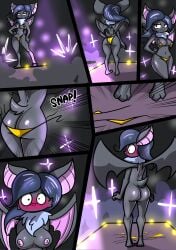 1girls ass bat bikini birbpan breasts embarrassed female nude tagme wardrobe_malfunction