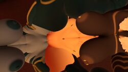 cuddling ember_heirloom_(warframe) hildryn_(warframe) pussy_kiss scissoring self_upload spacetato_(modeler) vrchat warframe