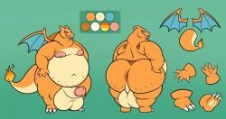 bbm big_ass big_breasts big_penis breasts bubble_butt charizard cleavage home-made huge_ass huge_breasts huge_cock hyper_ass moobs nipples overweight penis pokemon pokemon_(species) ssbbm tagme thick_thighs wide_hips