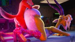 16:9 2026 2_horns 3d_(artwork) 3d_animation animated antelope anthro anthro_on_anthro anthro_penetrated anthro_penetrating anthro_penetrating_anthro anus ass ass_up big_butt black_body black_fur black_horn bodily_fluids bovid breasts canid canine cum cum_in_vagina cum_inside cum_on_back cum_overflow digital_media_(artwork) disney duo female female_penetrated fox fur gazelle gazelle_(zootopia) genital_fluids genitals hair hi_res horn huge_filesize larger_anthro larger_female larger_penetrated long_playtime male male/female male_penetrating male_penetrating_female mammal medium_breasts moan nick_wilde penetration penile penile_penetration penis penis_in_vagina red_body red_fur sex short_tail size_difference smaller_anthro smaller_male sound sound_effects tagme tail thrusting twitchyanimation vaginal_penetration video voice_acted vulva white_body white_fur white_hair widescreen yellow_body yellow_fur zootopia
