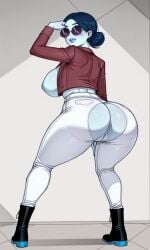 1girl adventure_time ai_generated big_breasts cartoon cartoon_network curvy curvy_female female female_focus patience_st._pim rcos solo solo_female solo_focus woman