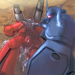 gouf guncannon gundam mecha robot tagme tentacle_sex